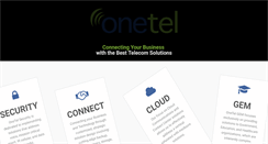 Desktop Screenshot of onetelone.com